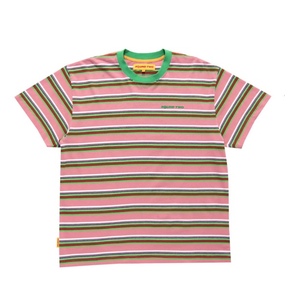 Stripe Cotton Ringer T-Shirt - Picture 1 of 4